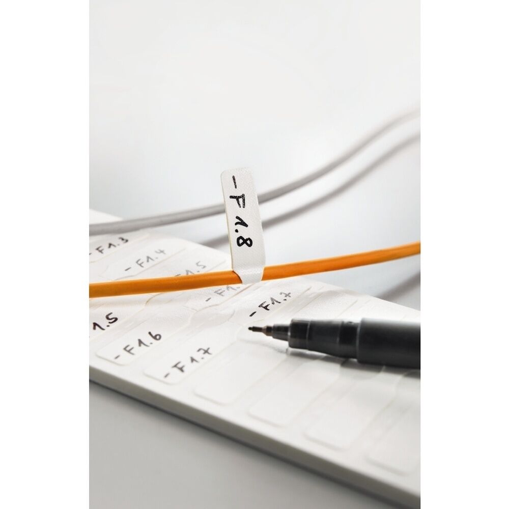 Weidmüller Gerätemarkierung 1107340000 Typ TABPACK FLAG 54/8 WS