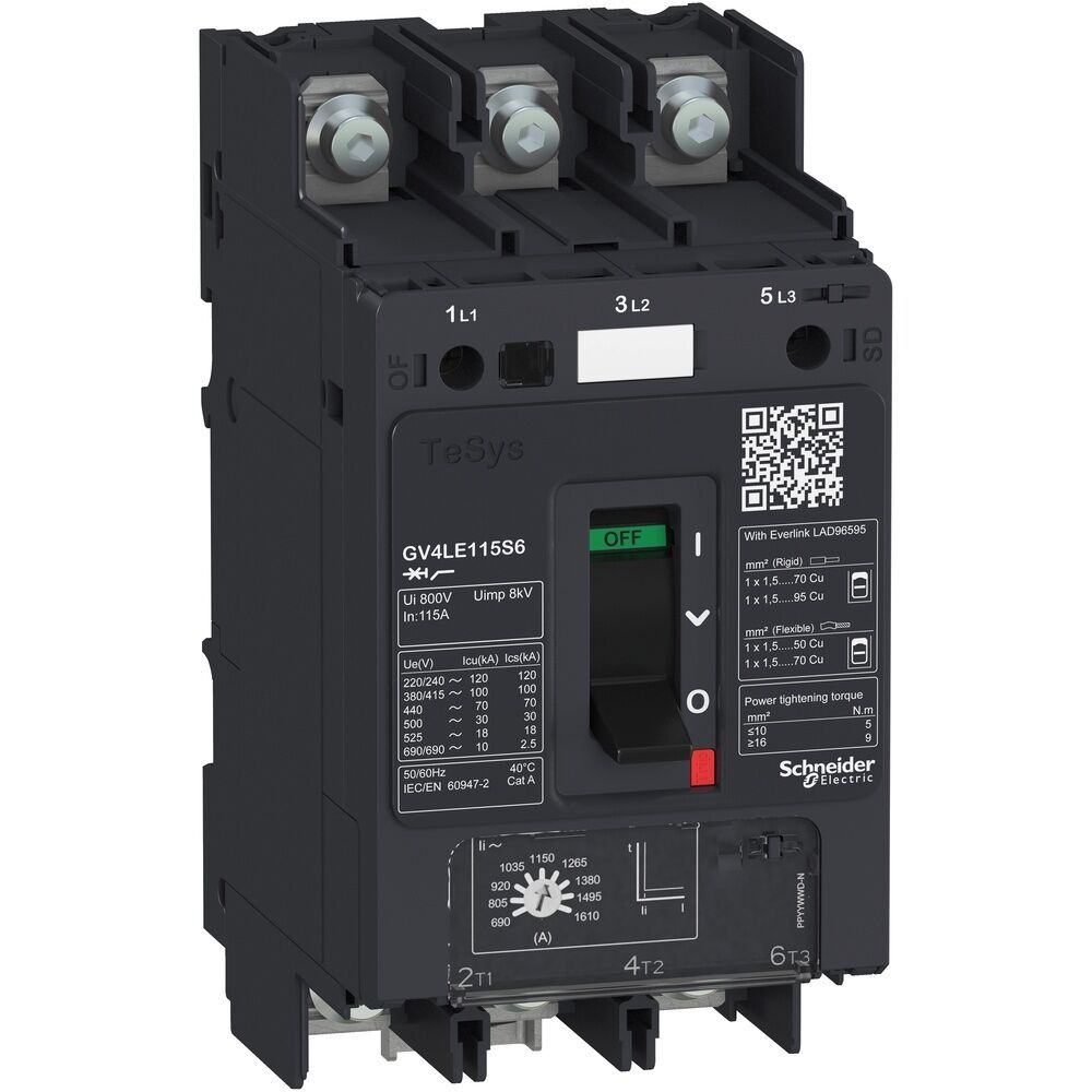 Schneider Electric Motorschutzschalter GV4LE12N6