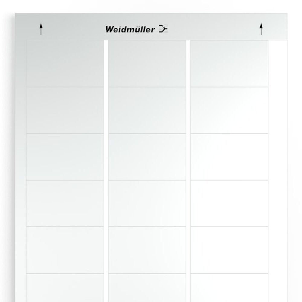 Weidmüller Gerätemarkierung 1686430001 Typ LM MT300 60/36 SI