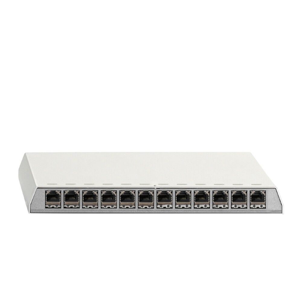 Rutenbeck 10 Gigabit Patchpanel 23611112 Typ PP-Cat.6A iso-12 Ap rw 