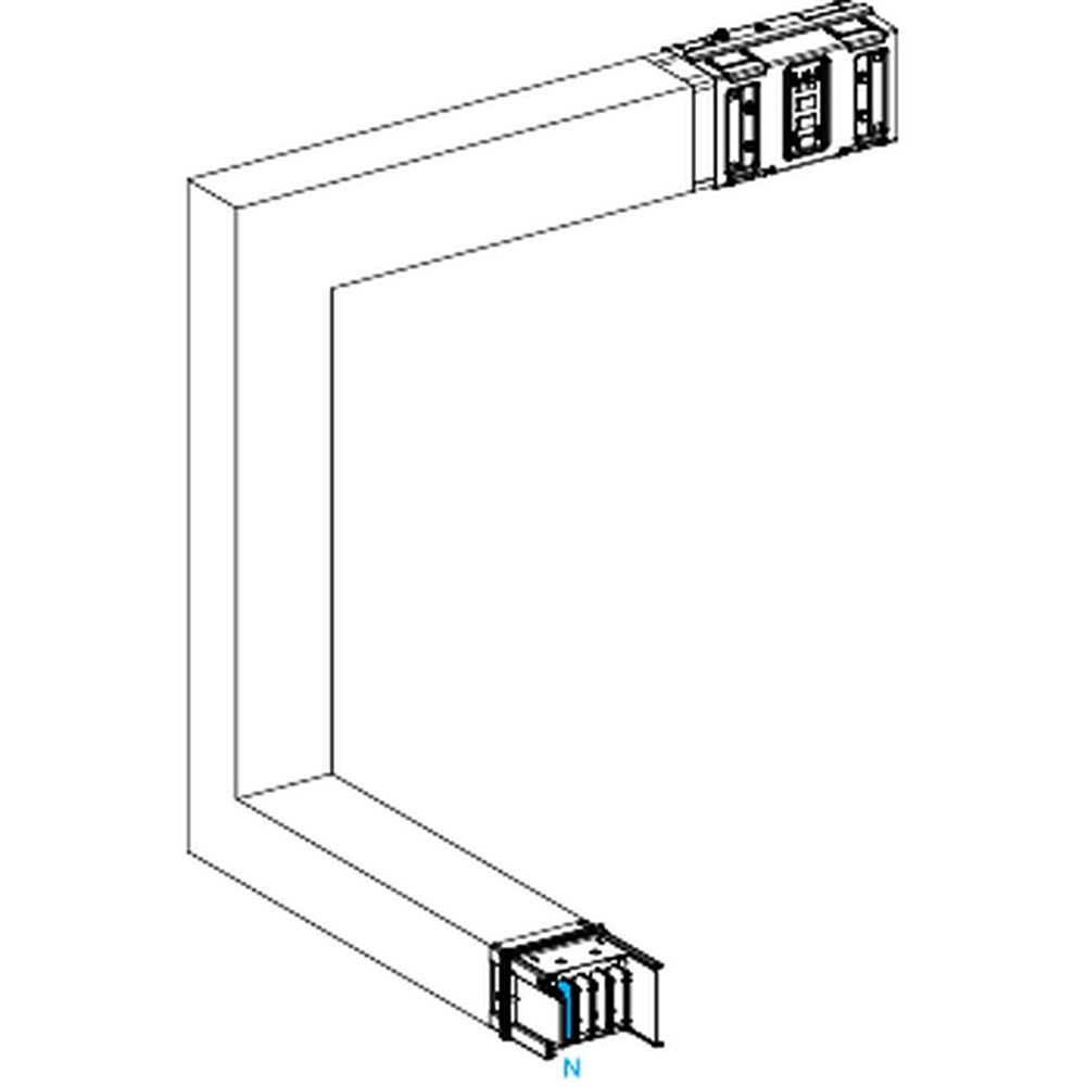 Schneider Electric Mehrfachrichtungsänderung Canalis KSA630DMCK43A