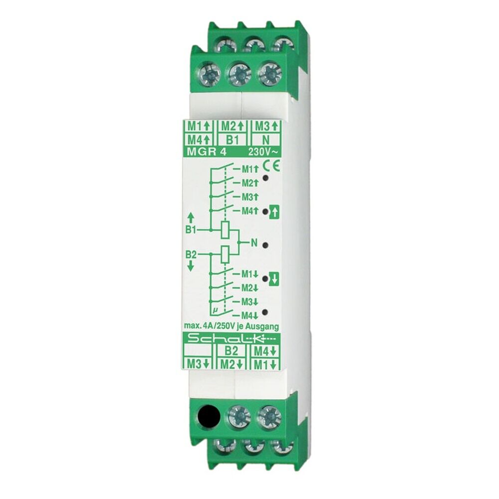 Schalk Motorgruppenrelais MGR409 Typ MGR 4 
