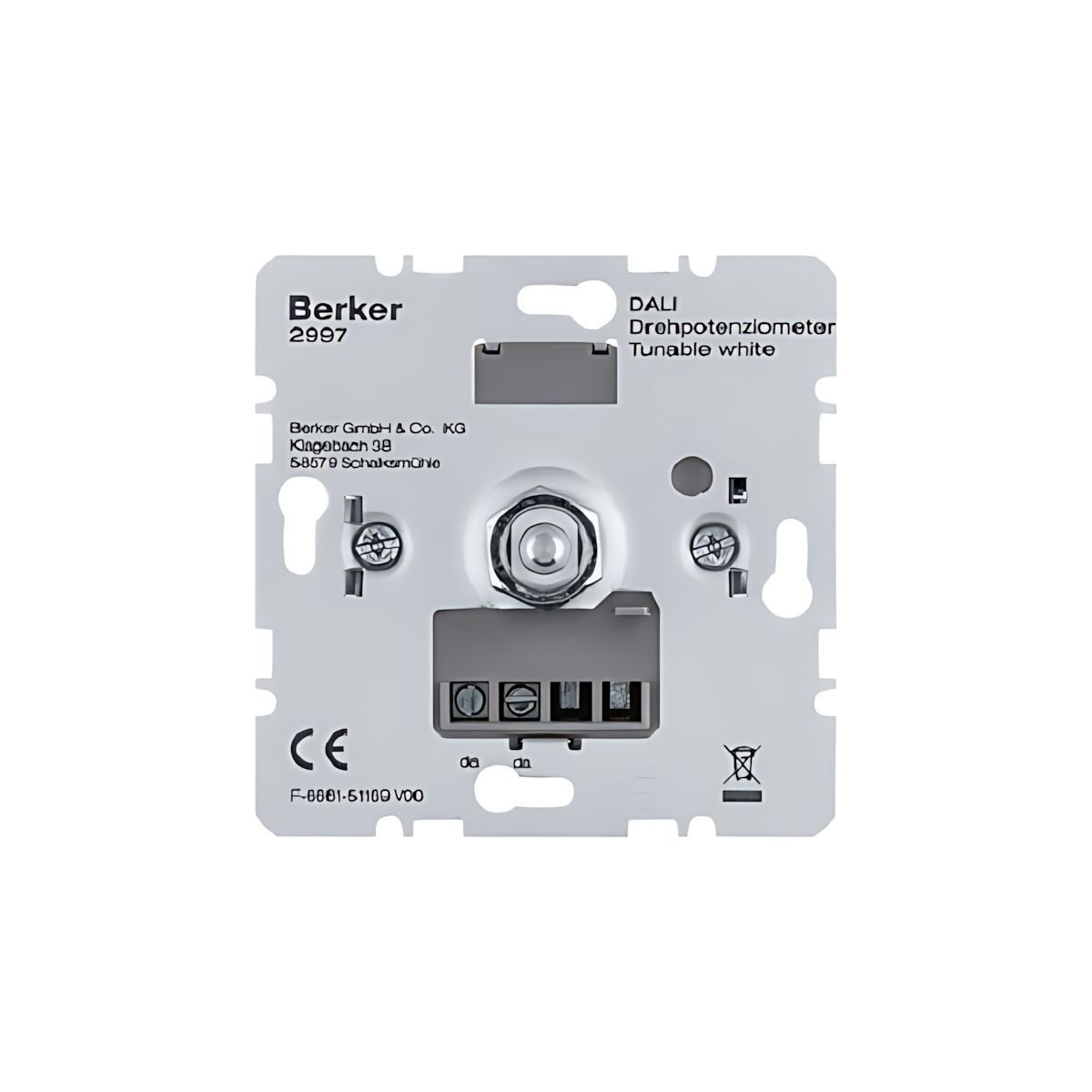 Berker DALI Drehpotenziometer 2997