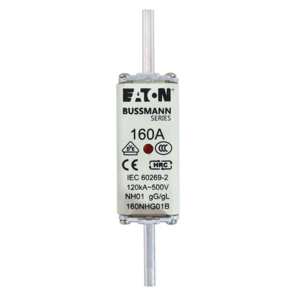 Eaton Sicherungseinsatz 160NHG01B Typ NH FUSE 160A 500V GL/GG SIZE 01 DUAL IN
