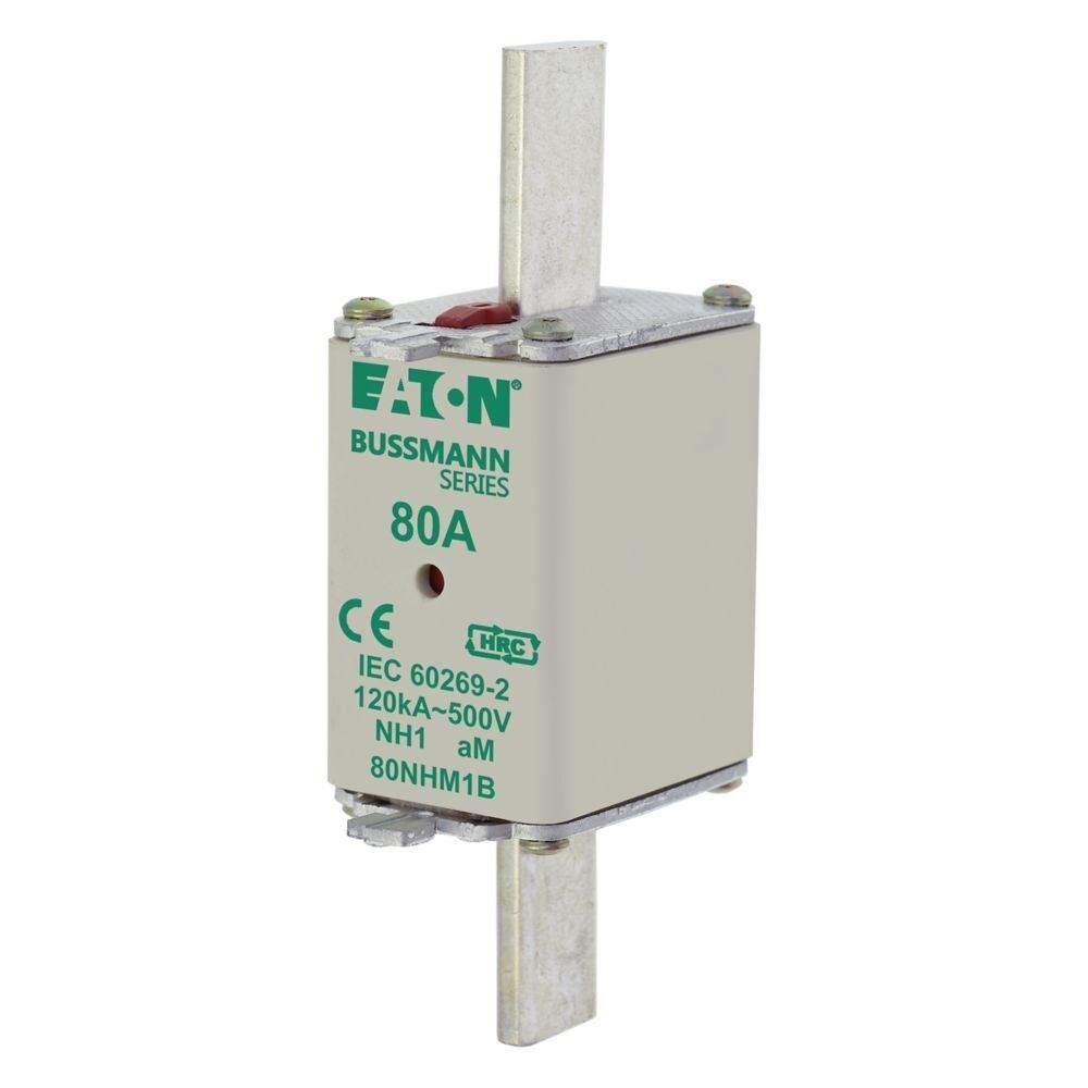 Eaton Sicherungseinsatz 80NHM1B Typ FUSE NH 1 AM 80A 500V D.I.