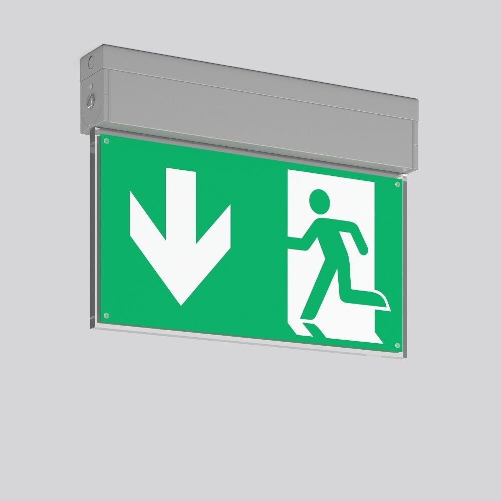 RZB Leuchten Notleuchte Wand u. Deckenleuchte 672218.004.1.04