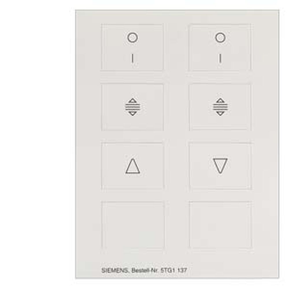 Siemens Piktogrammbogen 5TG1137