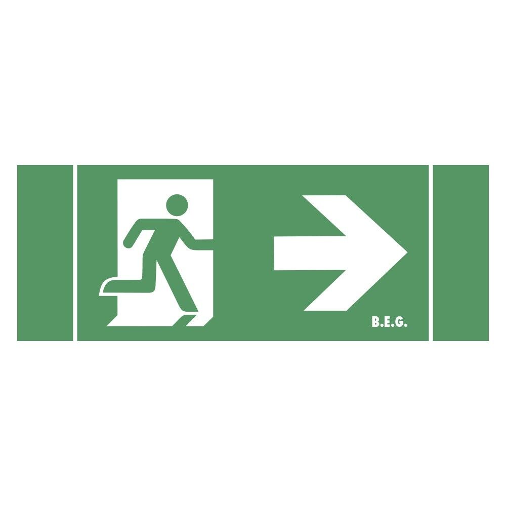 B.E.G. Brück Piktogramm 5391 Typ Piktogramm 2DN25 Pfeil nach rechts 