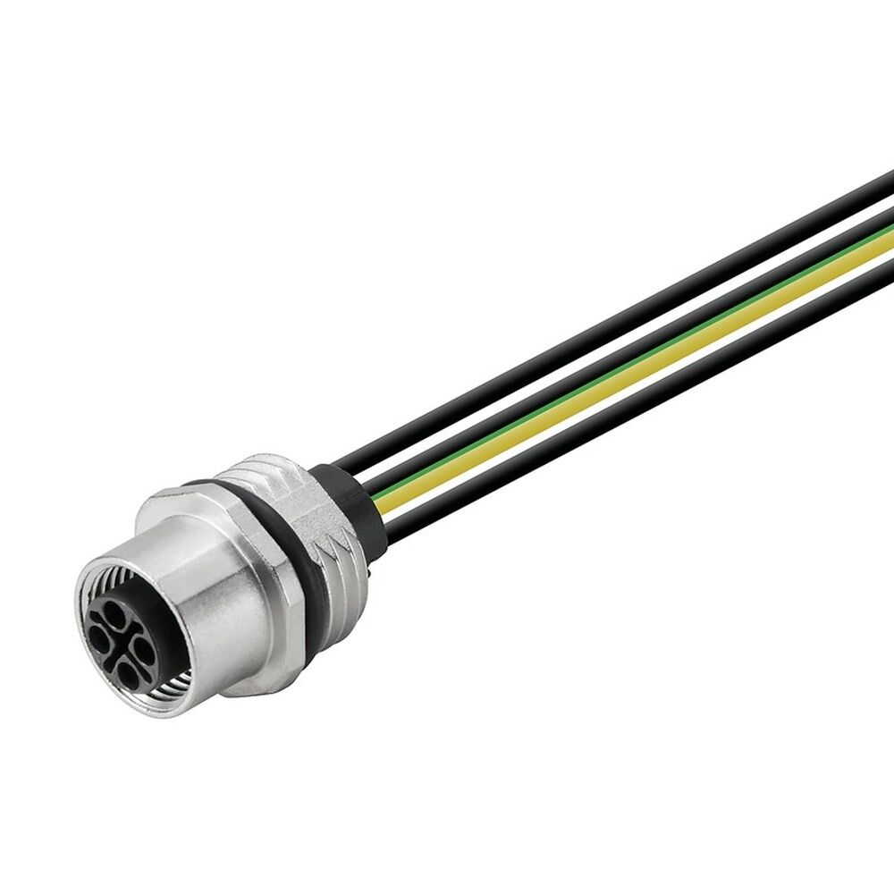 Weidmüller Rundsteckverbinder 1993620000 Typ SAIE-M12B-4-S-0.3U-M16