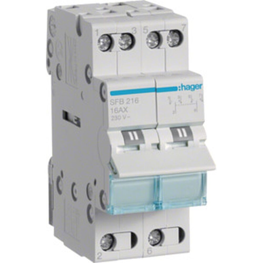 Hager Gruppenschalter SFB216