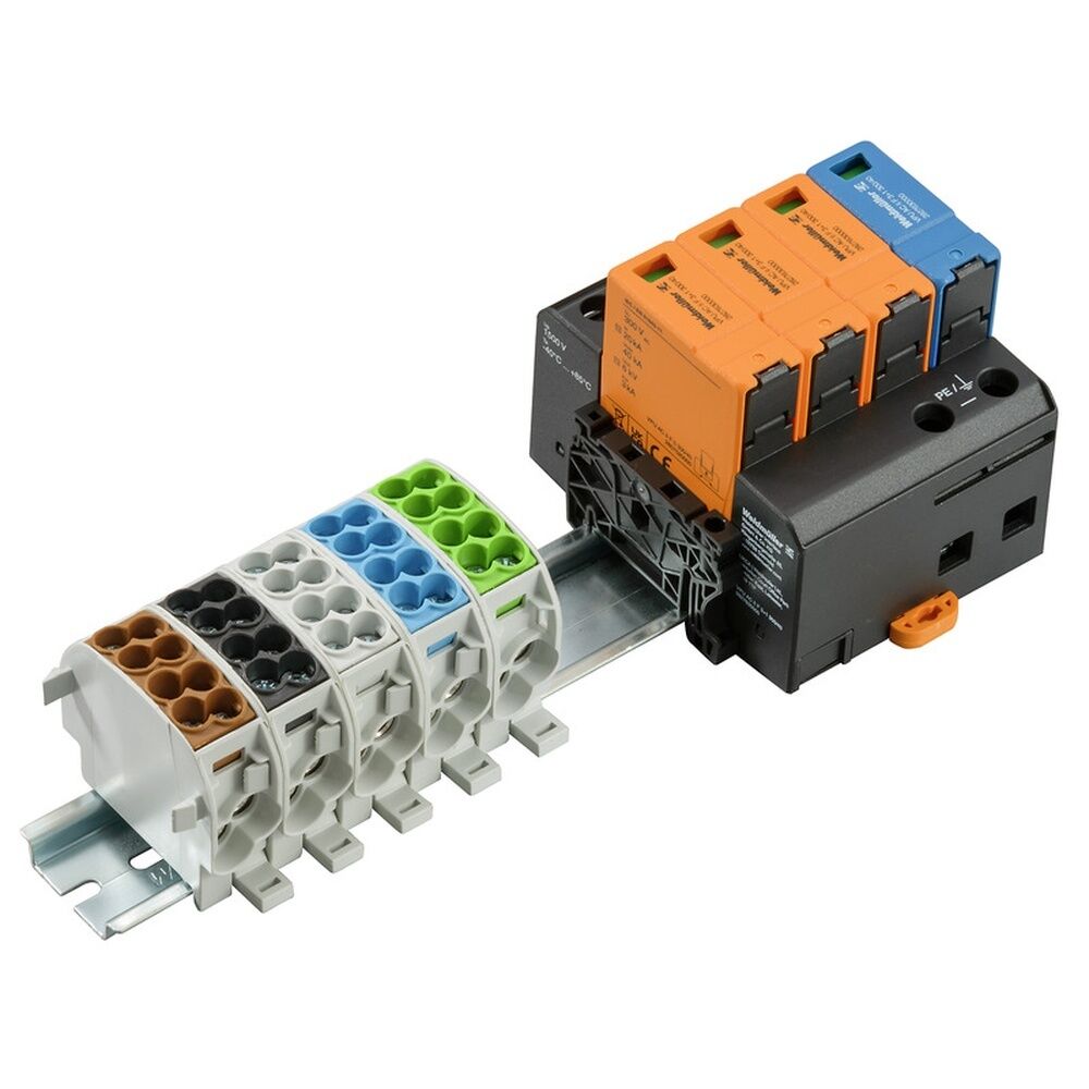 Weidmüller Mehrstock Reihenklemme 8000122107 Typ TR BD WPD OVP2