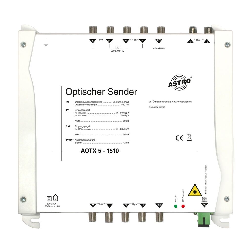 Astro Bit Optischer Sender 00390102 Typ AOTX 5 1510