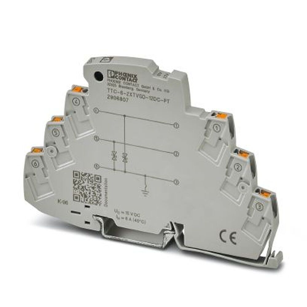 Phoenix Contact Überspannungsschutzgerät 2906807 Typ TTC-6-2XTVSD-12DC-PT