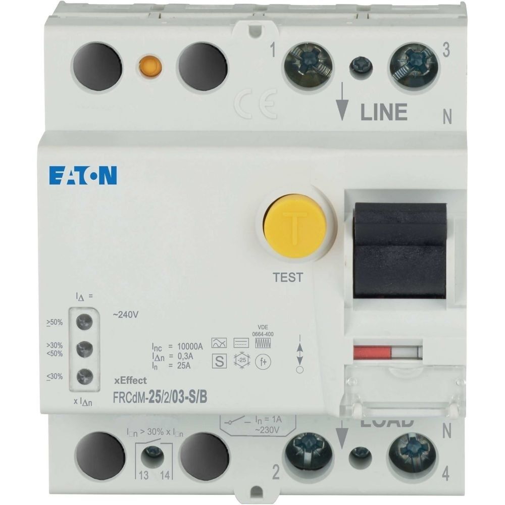 Eaton Digitaler FI Schalter 302635 Typ FRCdM-25/2/03-S/B