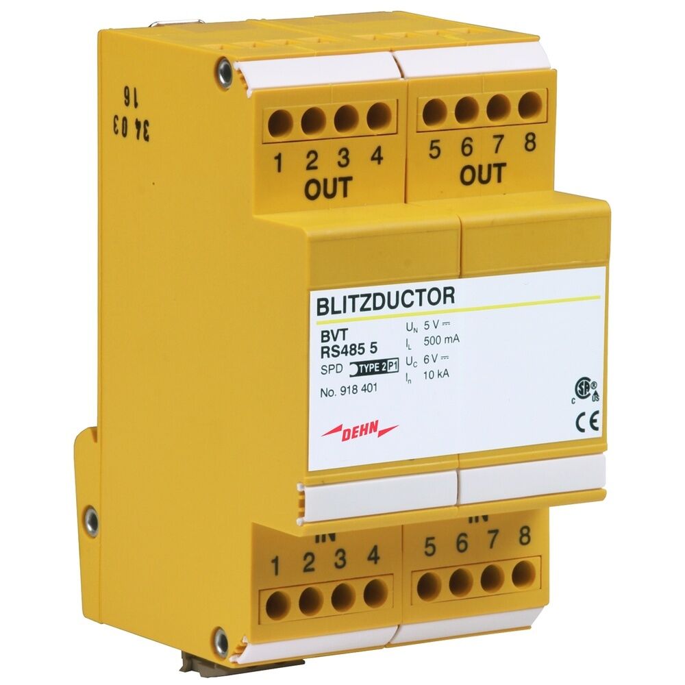 Dehn + Söhne Überspannungsableiter 918401 Typ BVT RS485 5