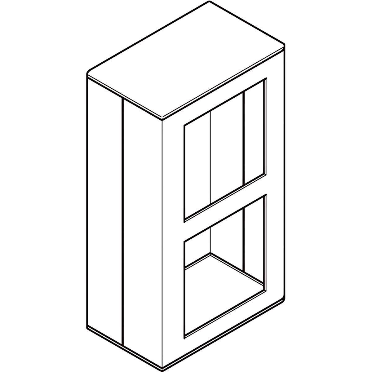 Assa Abloy Aufputzgehäuse 1385EG2-7--3500
