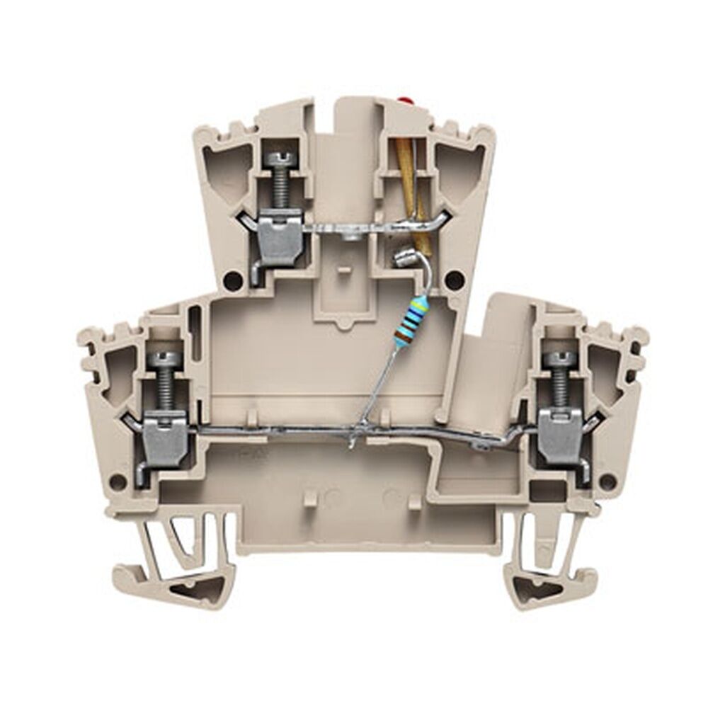 Weidmüller Bauelement Reihenklemme 8023630000 Typ WDK 2.5 LD RT 24VDC -+