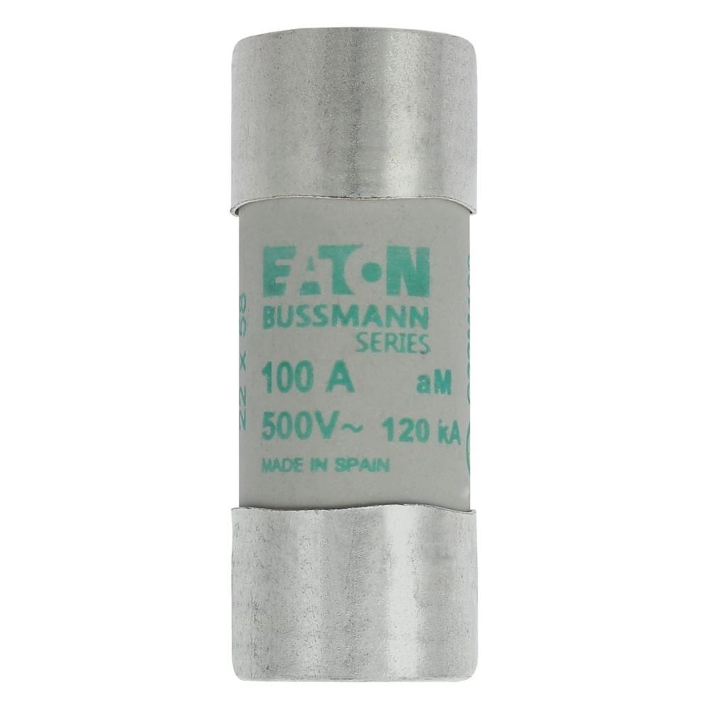 Eaton Sicherungseinsatz C22M100 Typ CYLINDRICAL FUSE 22 x 58 100A AM 500V AC