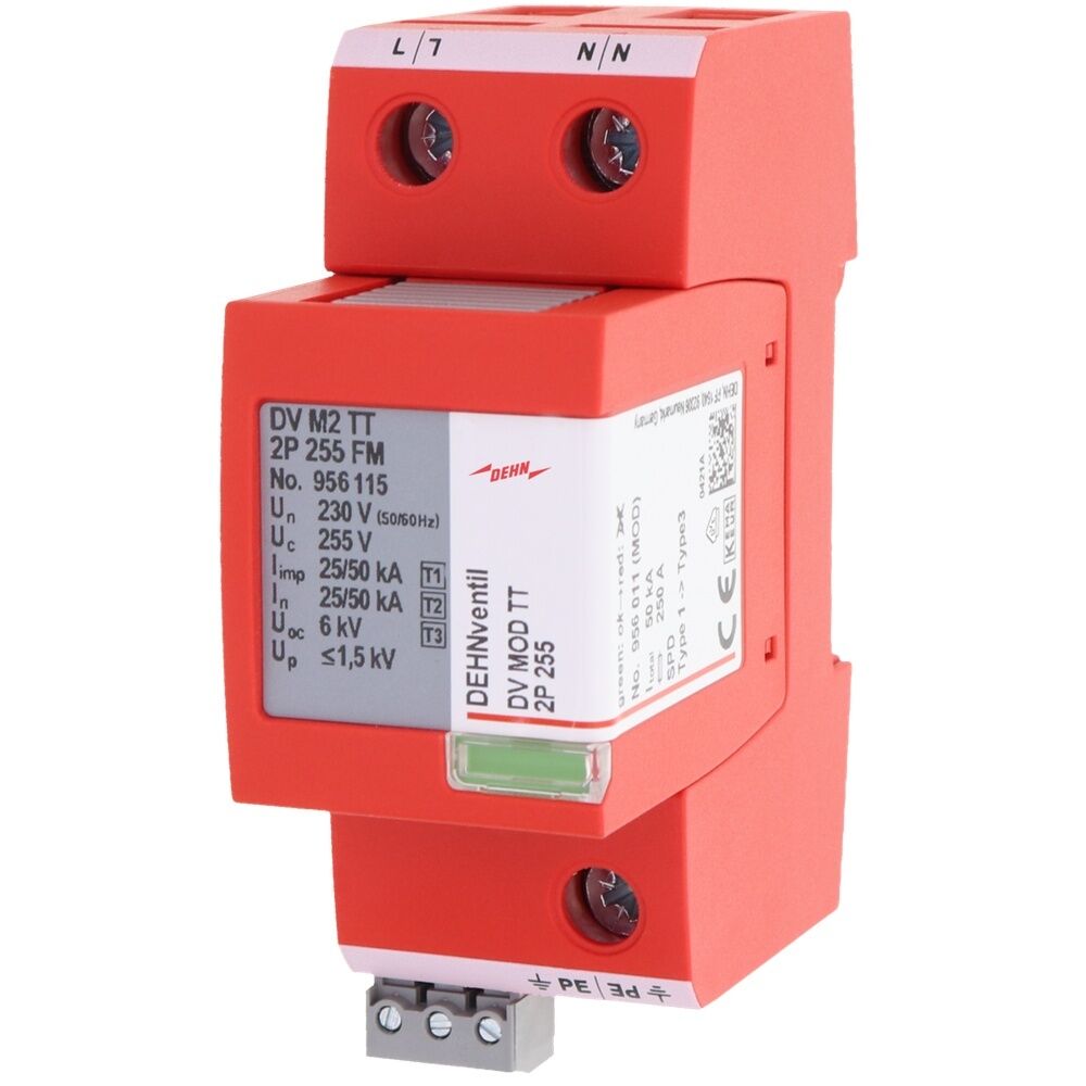 Dehn + Söhne Kombiableiter 956115 Typ DV M2 TT 2P 255 FM 