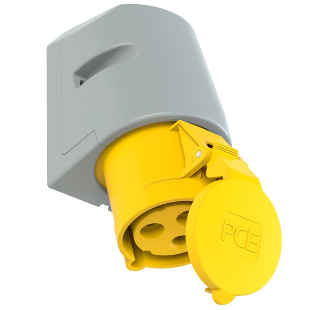 PC Electric Wandsteckdose 123-4TT