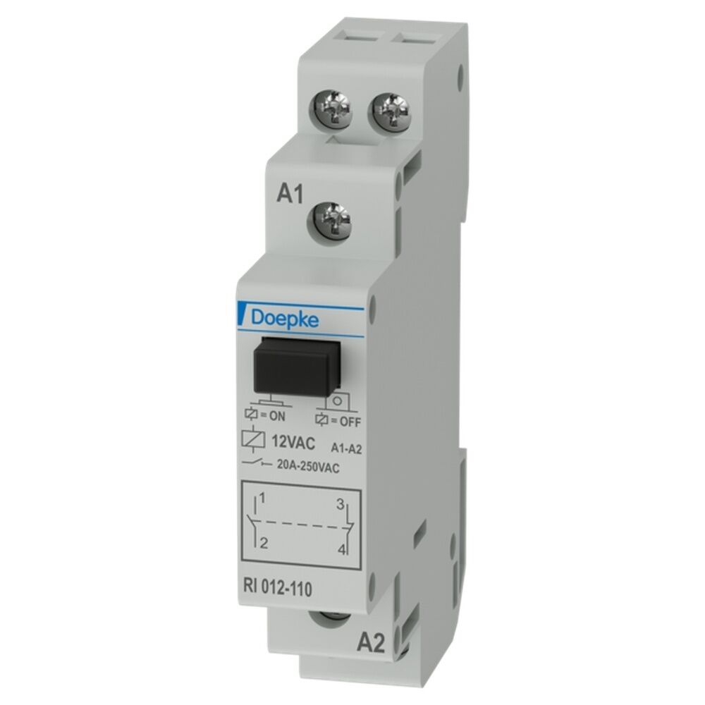 Doepke Installationsrelais 09981006 Typ RI 012-110 