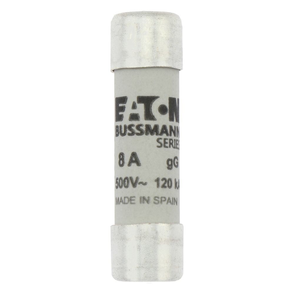 Eaton Sicherungseinsatz C10G8 Typ CYLINDRICAL FUSE 10 x 38 8A GG 500V AC