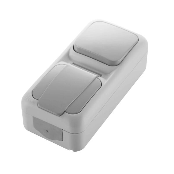 HHG Steckdose m. Wippschalter 92551381 Nr. 92551381 