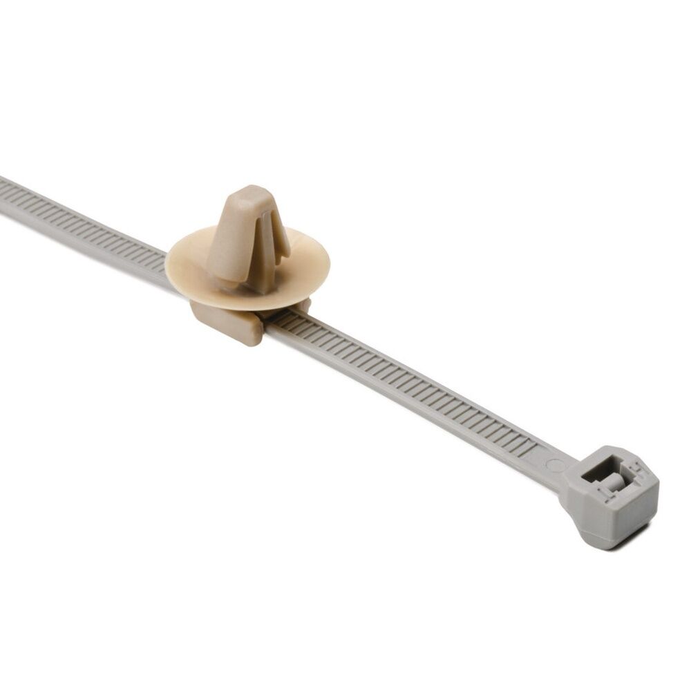 Hellermann Befestigungsbinder 156-00456 Typ T50ROSP2SFT6.5-PA46/PEEK-GY/BGE