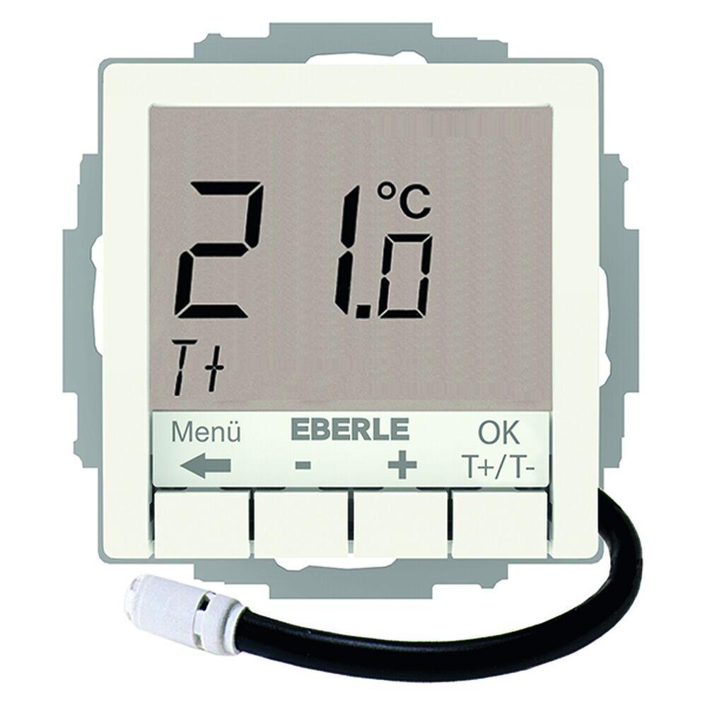 Eberle UP Thermostat 527816455504 Typ UTE 4100-F-RAL9010-G-55