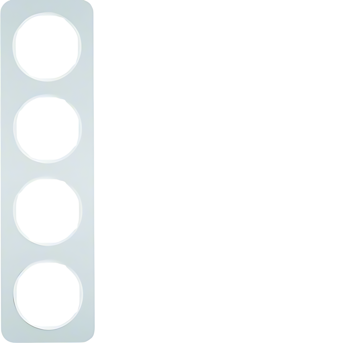 Berker 4fach Rahmen 10142174 