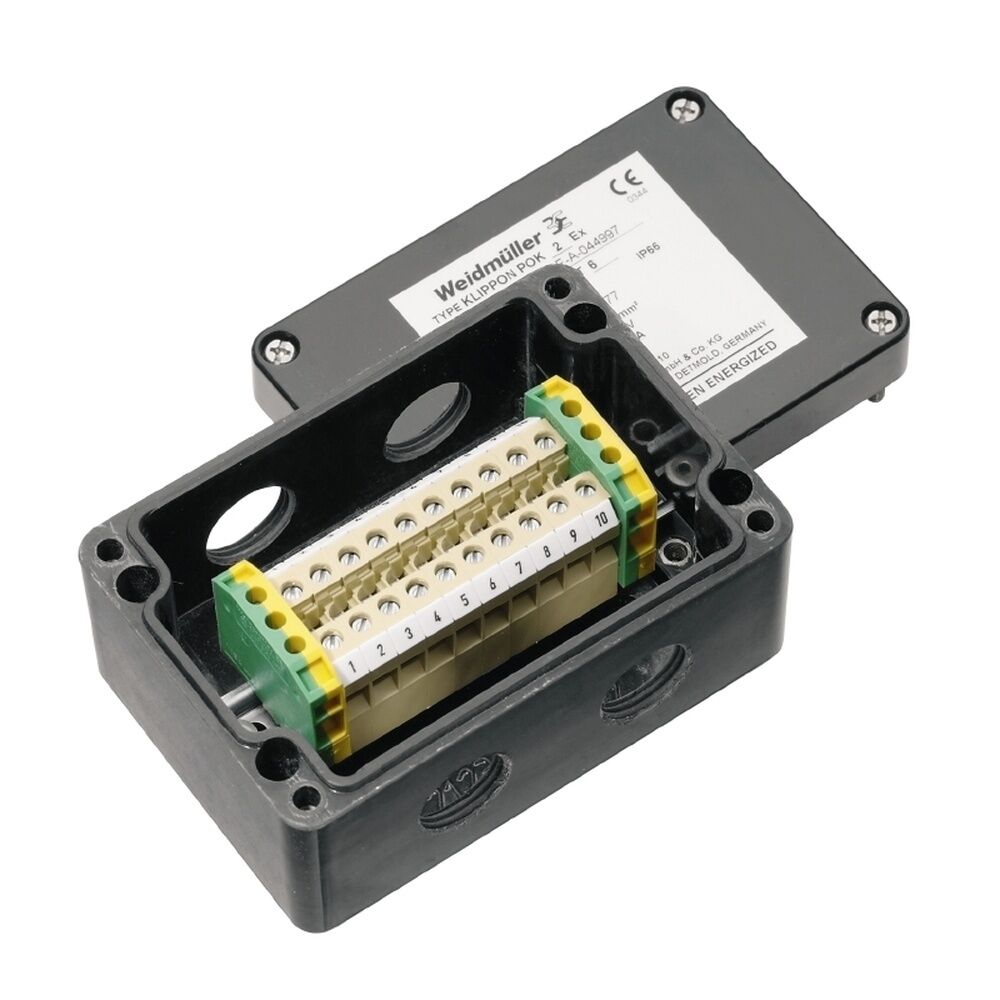 Weidmüller Ex Kunststoffgehäuse 8000004225 Typ KLIPPON POK2 M20ACSS EX