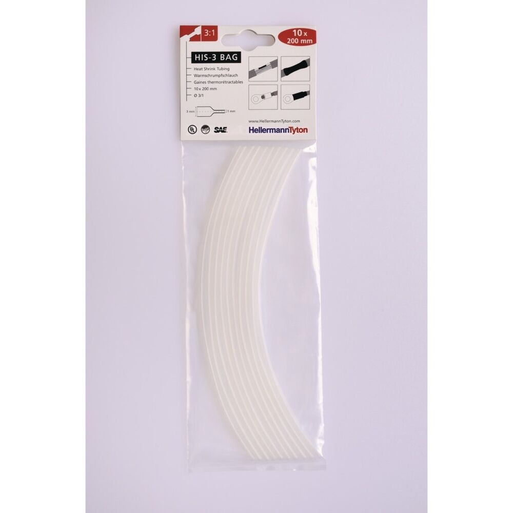 Hellermann Warmschrumpfschlauch 308-30315 Typ HIS-3-BAG-3/1 PO-X CL 10