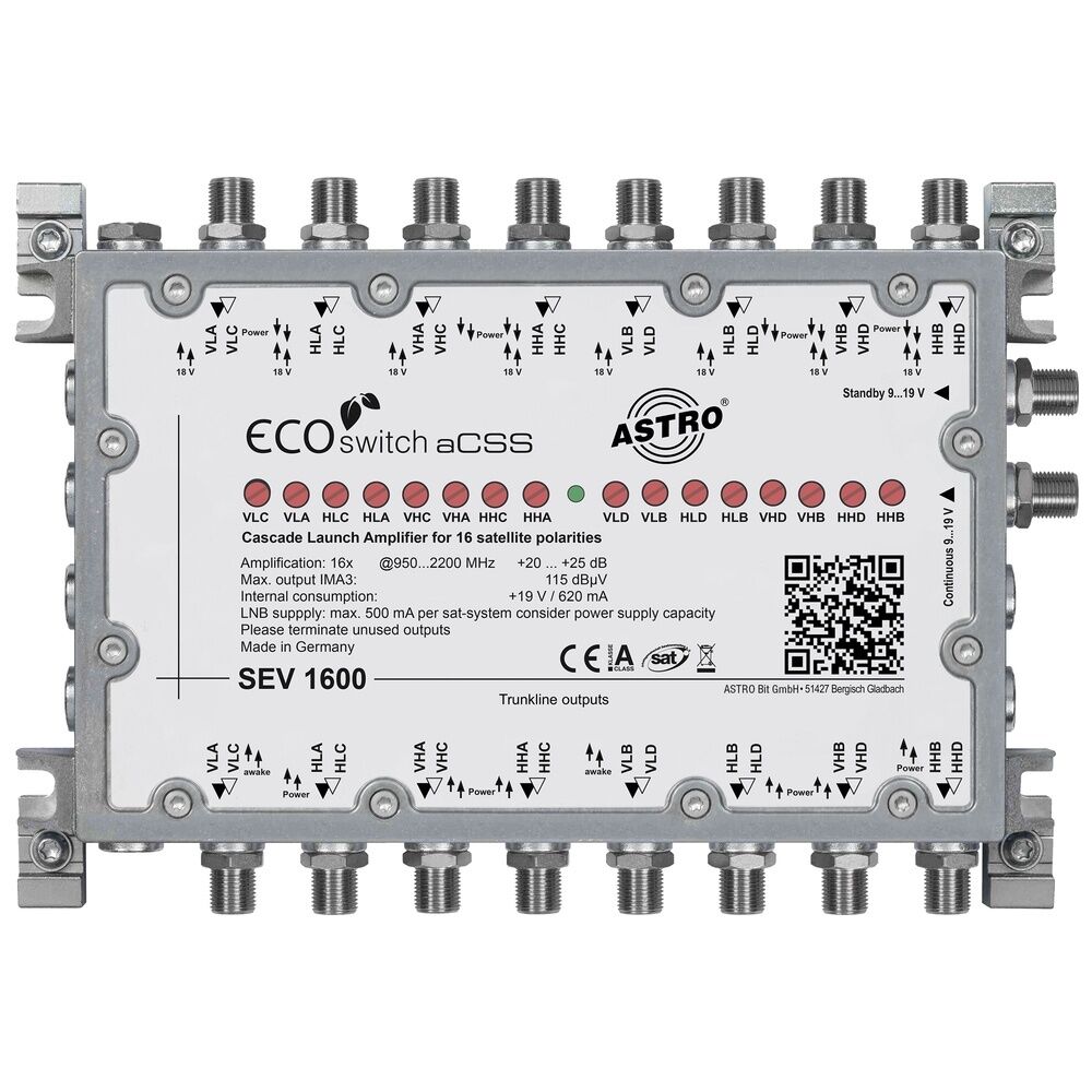 Astro Bit Kaskadenstartverstärker 00360030 Typ SEV 1600