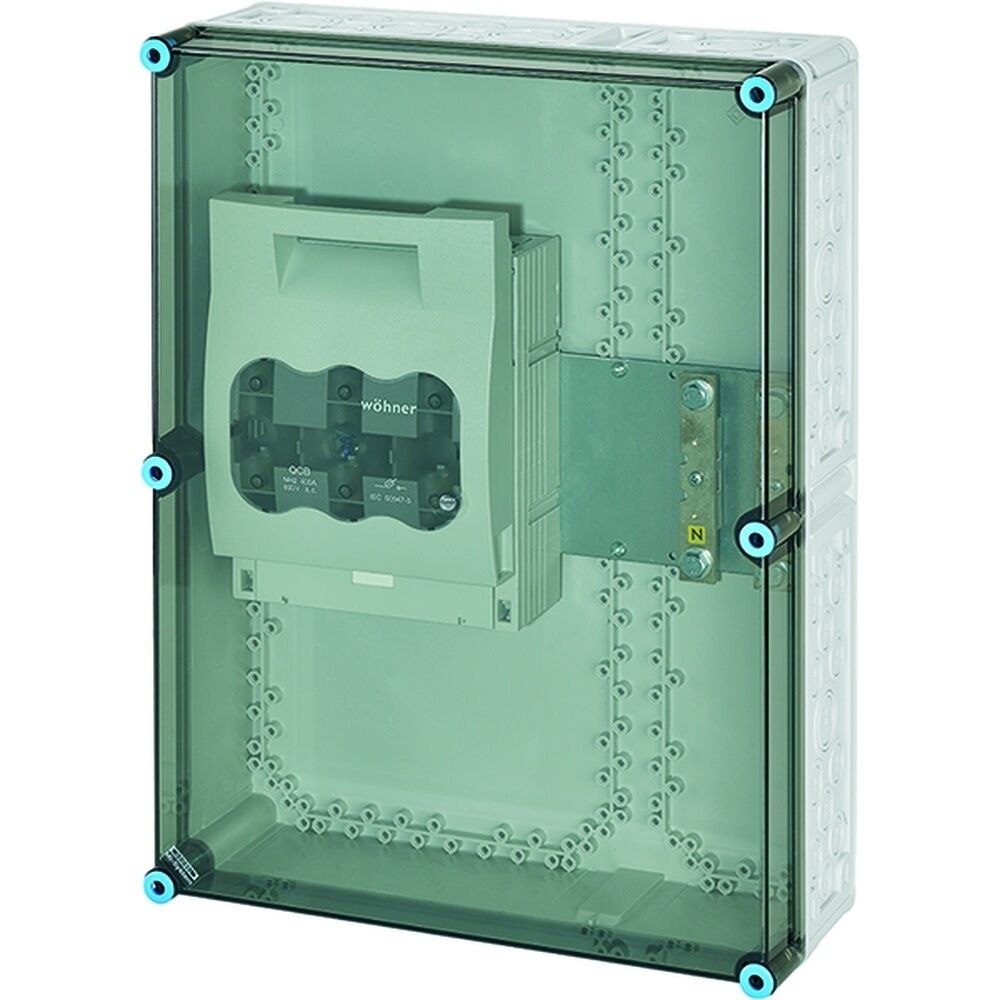 Hensel NH Sicherungslasttrennschaltergehäuse Mi 5652 Nr. 20001418 