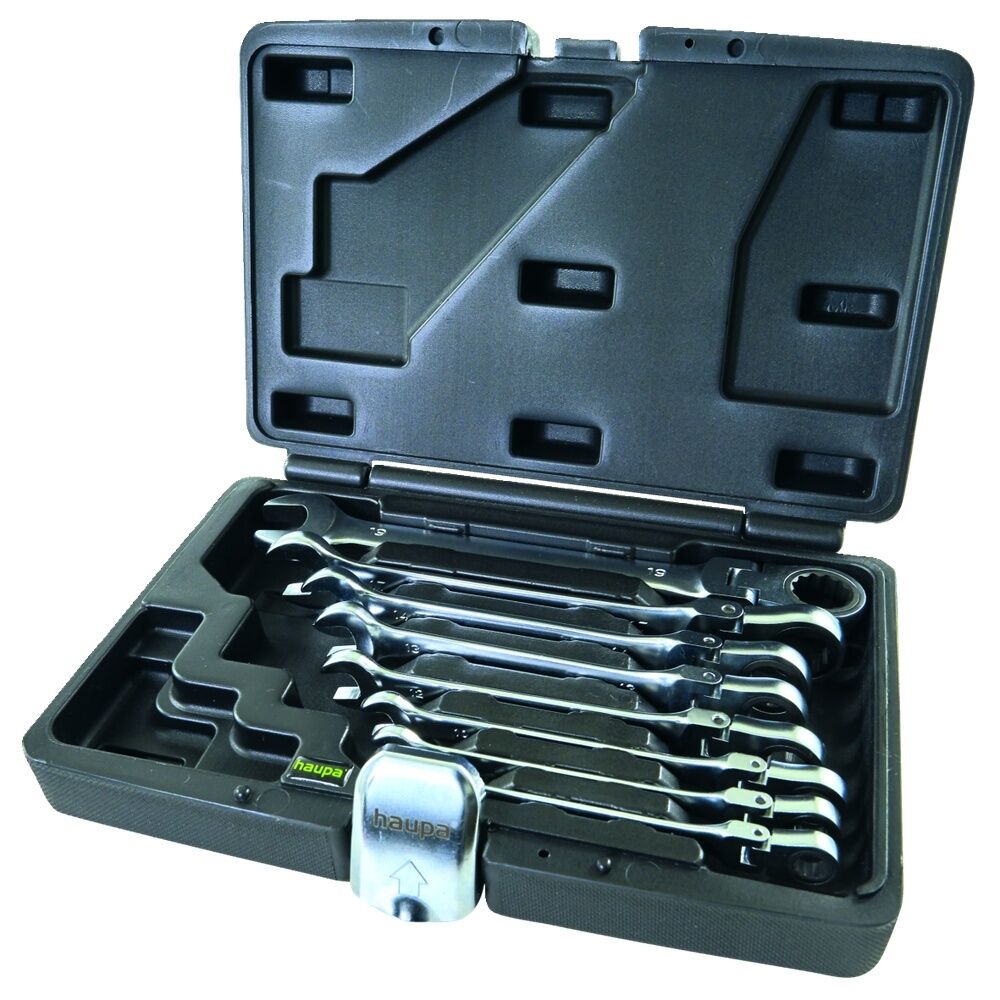 Haupa Gelenk Ratschenringmaul Schlüsselsatz 110902