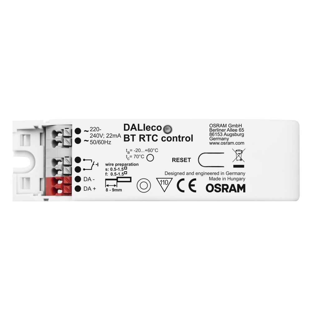 Ledvance Osram Lichtregelsystemkomponente 16537 Typ DALIECO-BT-RTC-CONTROL-25X1