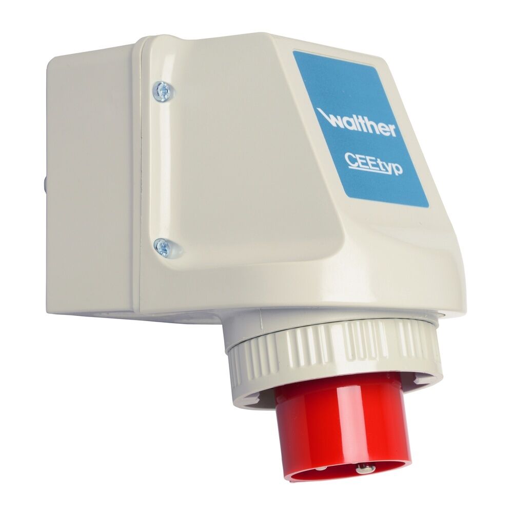 Walther-Werke Wasserdichter Wandgerätestecker 618309