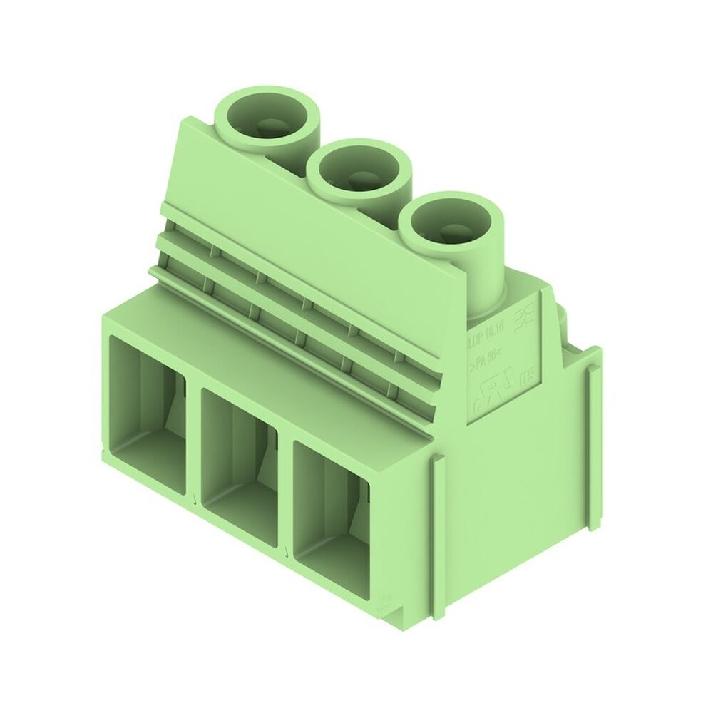 Weidmüller Leiterplattenklemme 1538040000 Typ LUP 10.16/03/90 3.2SN GN BX