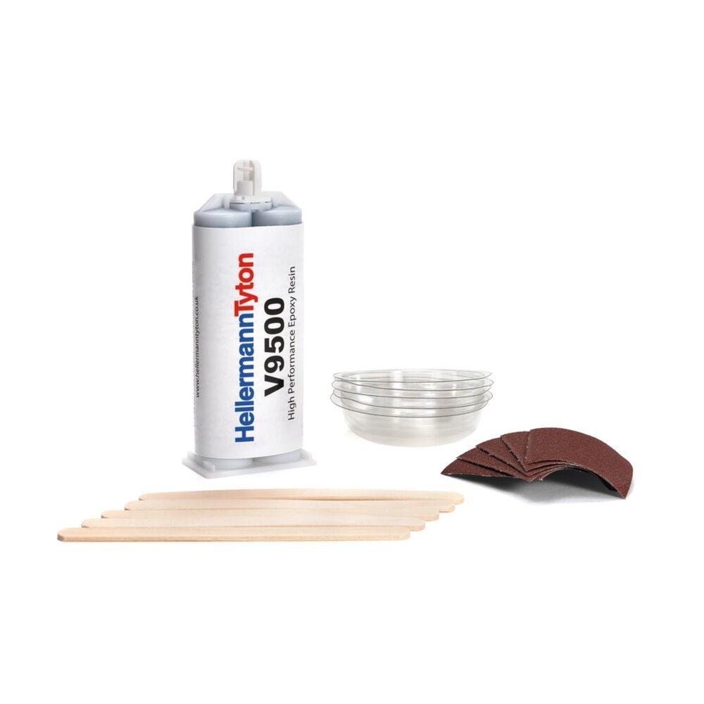 Hellermann Epoxidkleber 627-95001 Typ V9500 Epoxy Kit EP BK