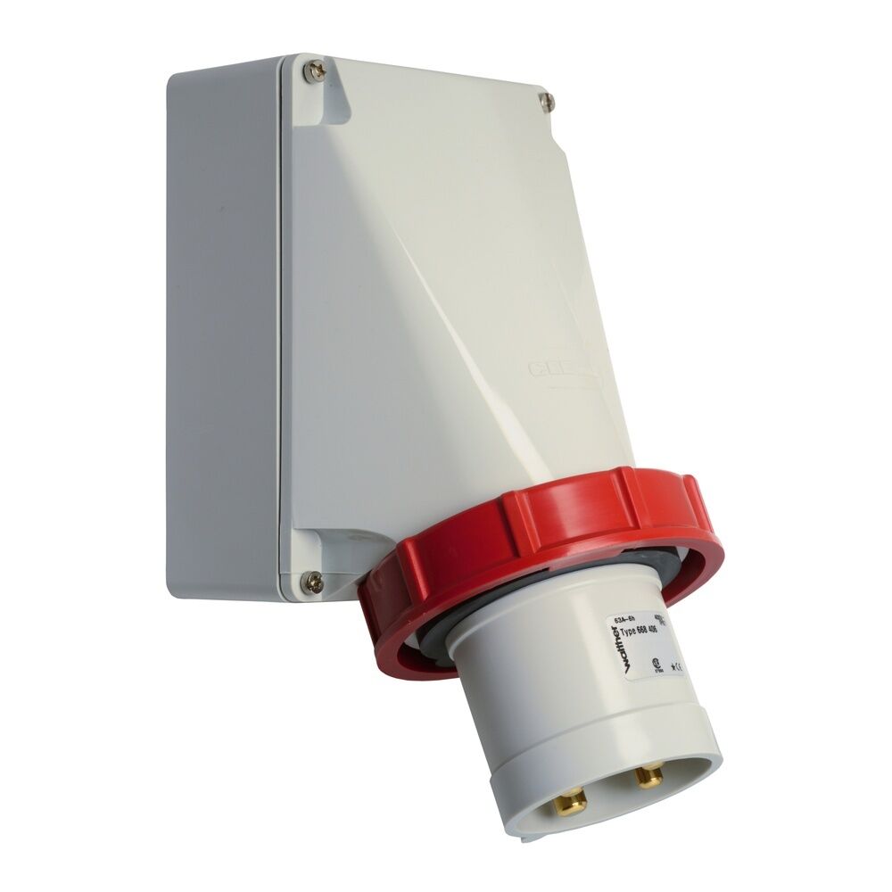 Walther-Werke Wasserdichter Wandgerätestecker 668409