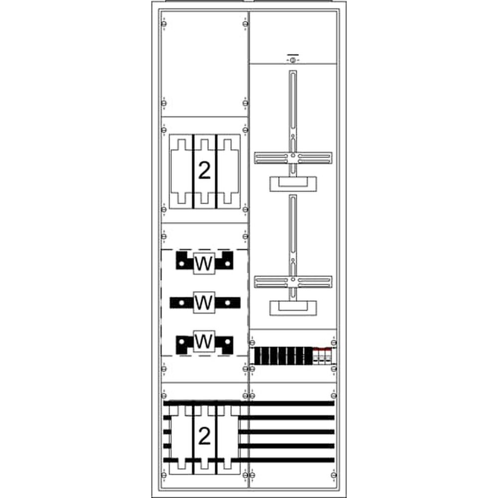 Striebel & John M+W Schrank 2CPX032778R9999 Typ KS4202