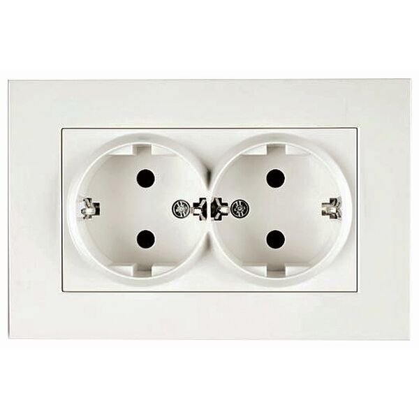 HHG Doppelsteckdose UP 92522156 Nr. 92522156