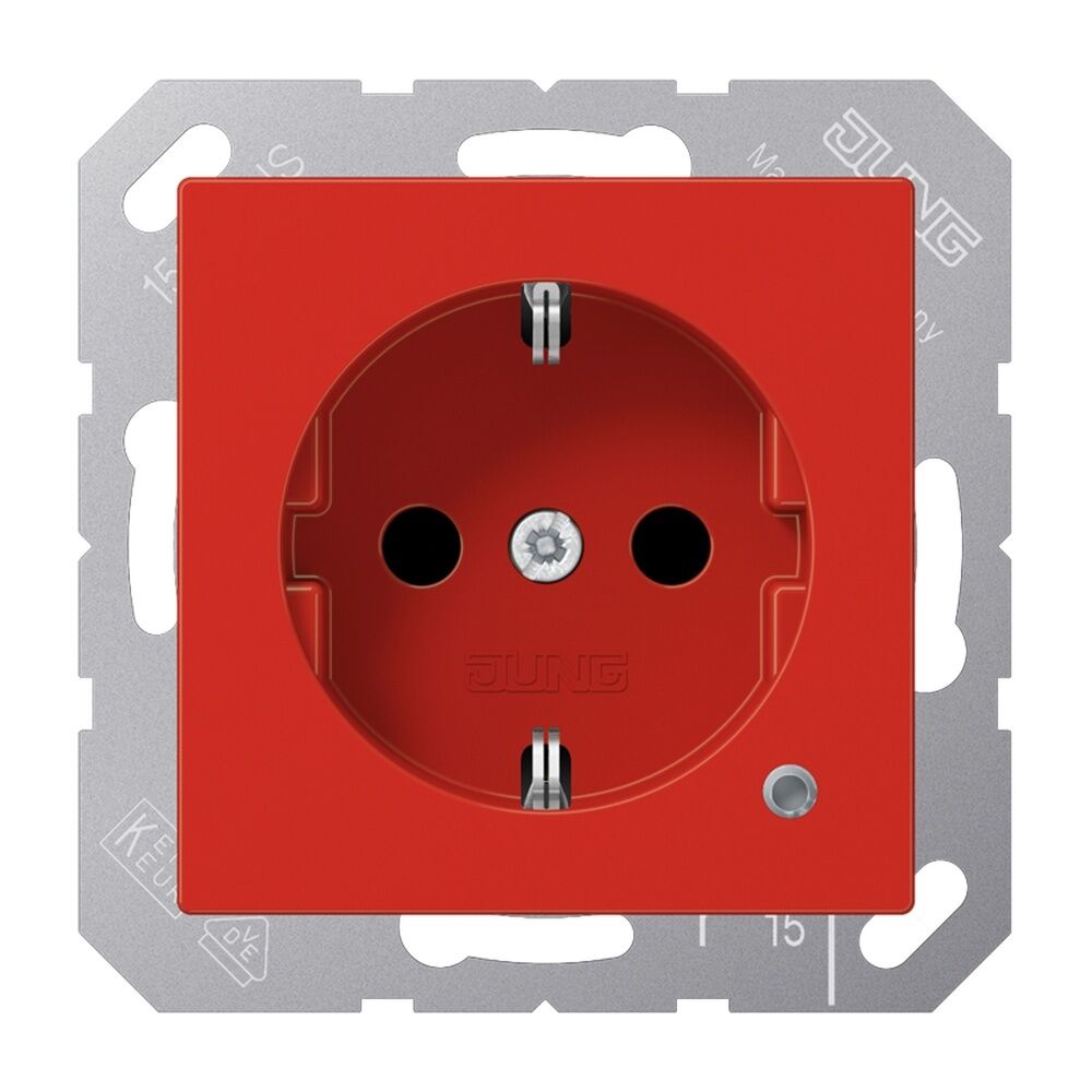 Jung Schutzkontakt Steckdose A 1520 BF KO RT