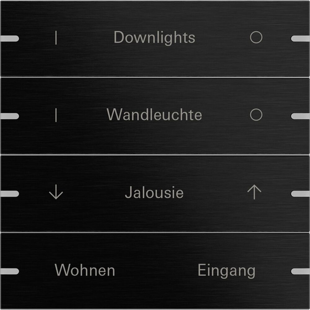 Gira Wippenset 4fach 5034126