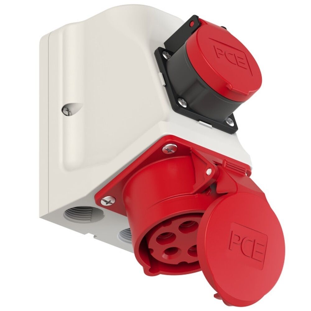 PC Electric CEE Wandsteckdose 9215-6t25v