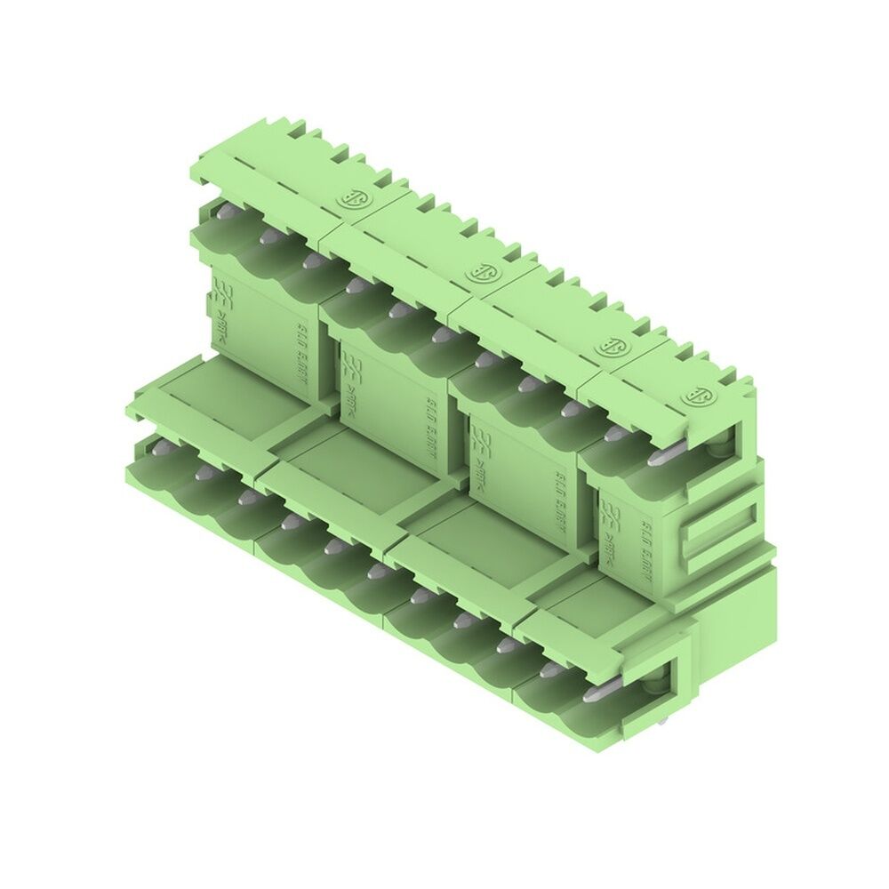 Weidmüller Leiterplattensteckverbinder 1013970000 Typ SLD 5.08V/22/90B 3.2 SN GN BX