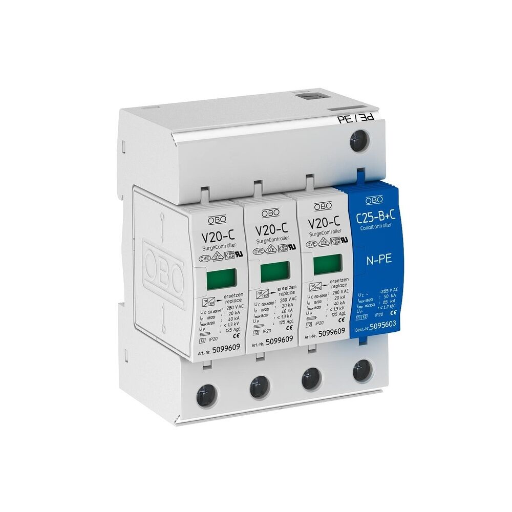 OBO Bettermann Surge Controller 5094656 Typ V20-C 3+NPE-280