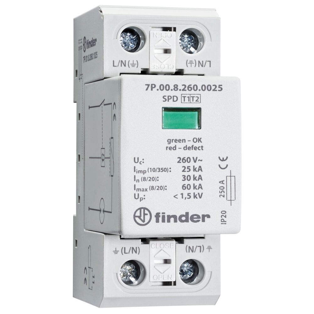 Finder Überspannungsableiter 7P.01.8.260.1025