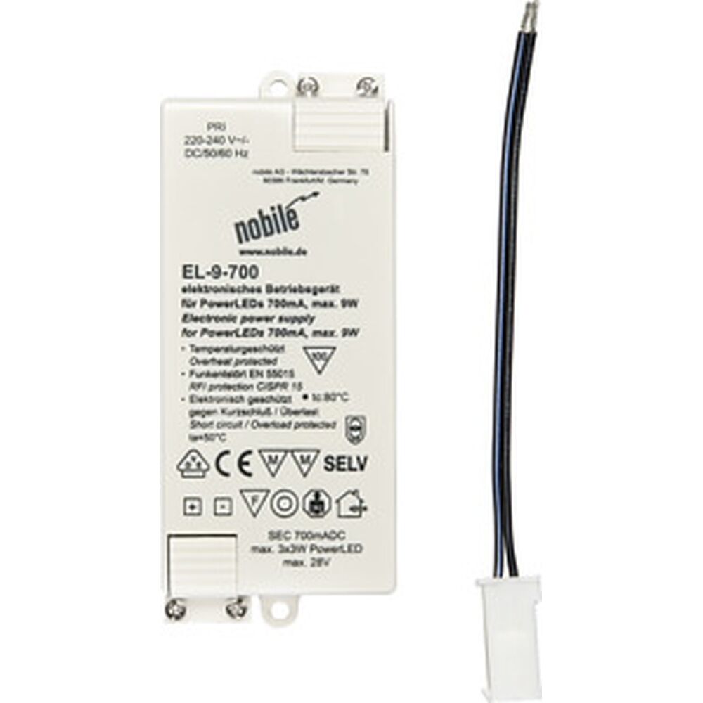 Nobile Betriebsgerät 8999027000 Typ EL-9-700 