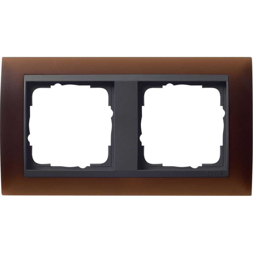 Gira Abdeckrahmen 2fach 021213